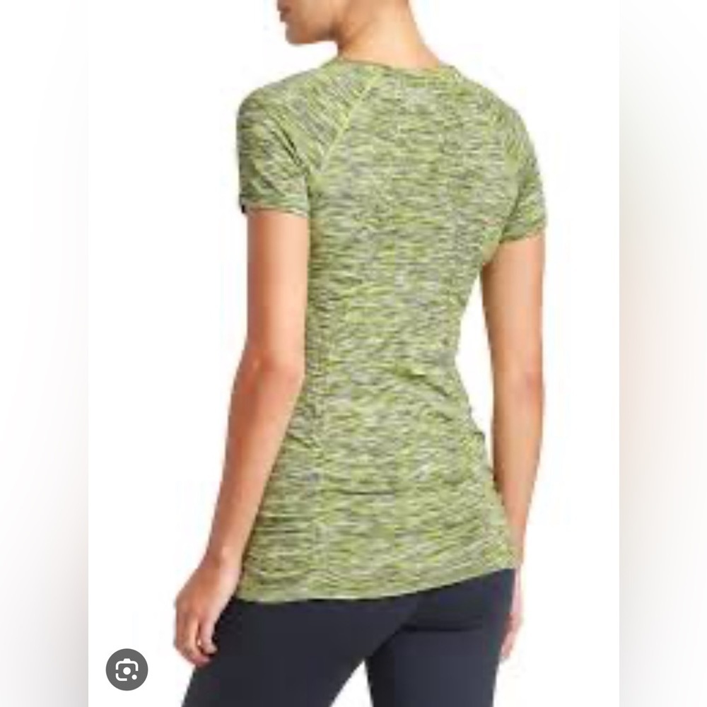 Athleta Women’s Fastest Track Tee Blue Space Dye Size XS - Picture 6 of 6